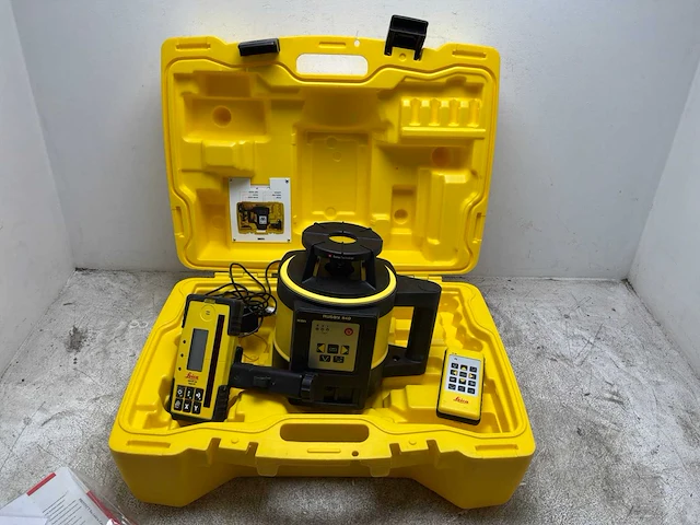 2016 leica rugby 840 roterende laser zelfstellend horizontaal/verticaal - afbeelding 5 van  12