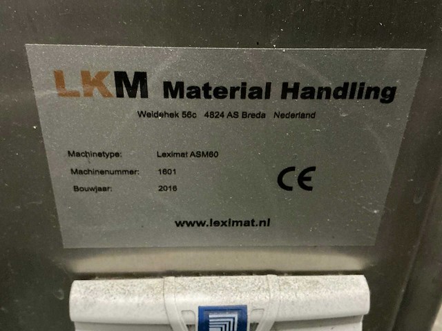 2016 leximat asm 60 ta sleevemachine - afbeelding 4 van  6