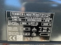 2016 linde e16c-02 vorkheftruck - afbeelding 7 van  52