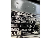 2016 linde h25d vorkheftruck met rotator + arm - afbeelding 51 van  55