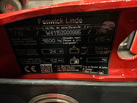 2016 linde t16l stapelaar - afbeelding 8 van  13