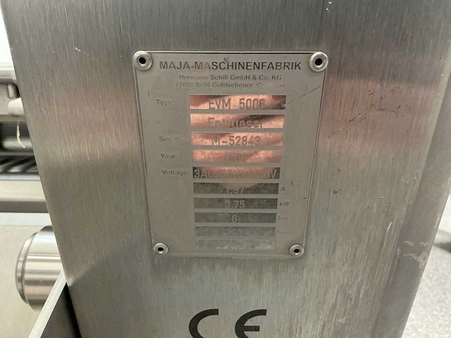 2016 maja evm 5006 ontvliesmachine - afbeelding 5 van  5