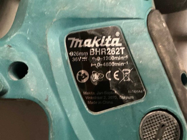 2016 makita bhr262t boormachine - afbeelding 4 van  7
