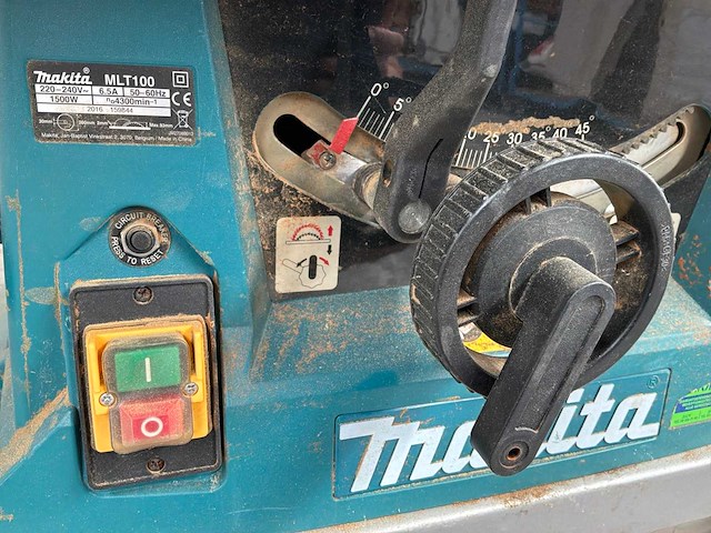 2016 makita mlt100 tafelcirkelzaagmachine - afbeelding 5 van  5