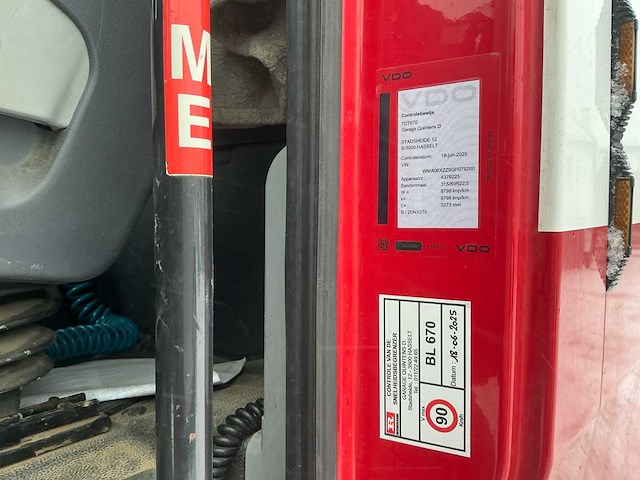 2016 man tgx vrachtwagen - afbeelding 7 van  45