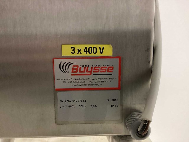 2016 matton model op voet vleeszaagmachine - afbeelding 6 van  6