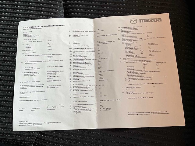 2016 mazda 3 automaat personenauto - afbeelding 22 van  30