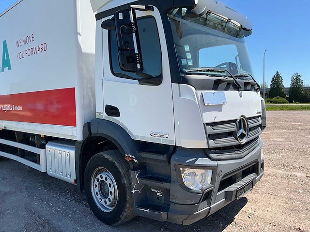 2016 mercedes antos bakwagen hydraulische laadklep - euro 6 - airco - automaat - afbeelding 48 van  50