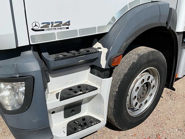 2016 mercedes antos bakwagen hydraulische laadklep - euro 6 - airco - automaat - afbeelding 2 van  47