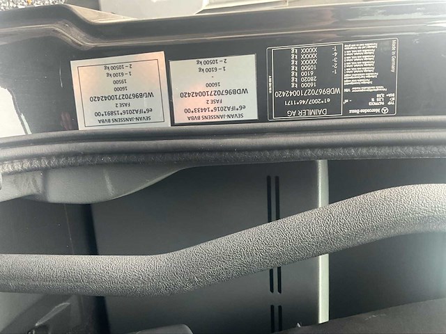 2016 mercedes-benz atego 1530 bluetec 6 mercedes-benz atego 1530 bluetec 6 / takelwagen - afbeelding 17 van  36