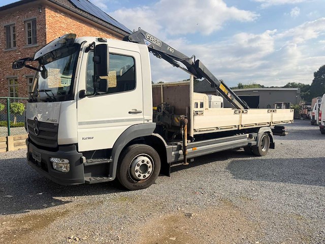 2016 mercedes-benz atego met fassi f80 vrachtwagen - afbeelding 1 van  27