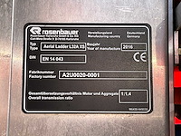 2016 mercedes-benz atego rosenbauer l32a-xs autoladder - afbeelding 37 van  46