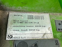 2016 merlo dbm 3500 ev651 betonmengwagen - afbeelding 10 van  35