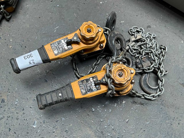 2016 mitari mro-1600 kettingtakel (2x) - afbeelding 1 van  6