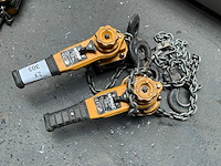2016 mitari mro-1600 kettingtakel (2x) - afbeelding 1 van  6
