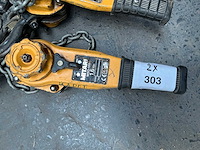 2016 mitari mro-1600 kettingtakel (2x) - afbeelding 3 van  6