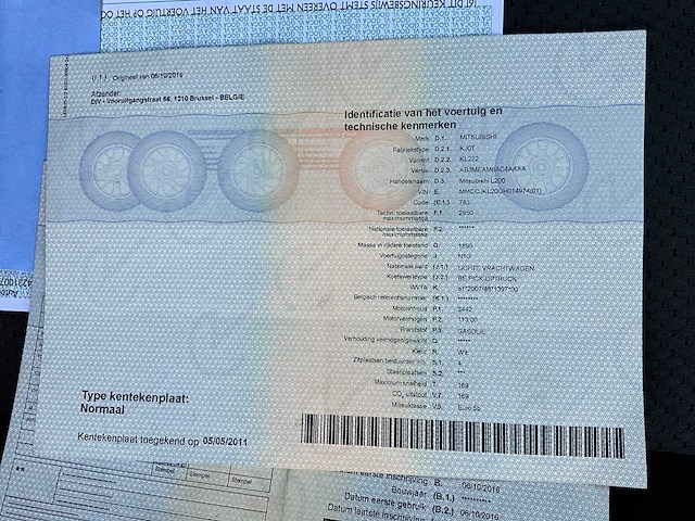 2016 mitsubishi l200 lichte vrachtwagen - afbeelding 24 van  34