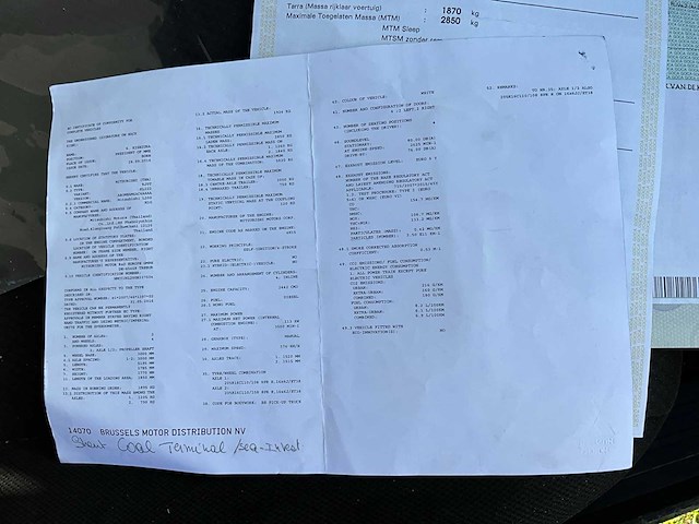 2016 mitsubishi l200 lichte vrachtwagen - afbeelding 33 van  38