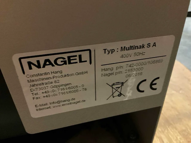 2016 nagel multinak s a tweekoppige nietmachine - afbeelding 9 van  9
