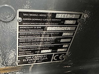 2016 om carrelli elevatori xe18-3 vorkheftruck - afbeelding 10 van  10