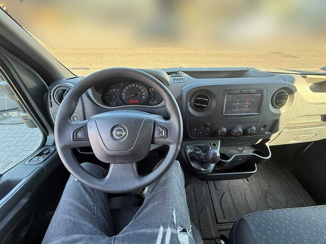 2016 opel movano f3500 2.3 cdti – aluvan gesloten opbouw – airco – 3 zitplaatsen - afbeelding 6 van  35