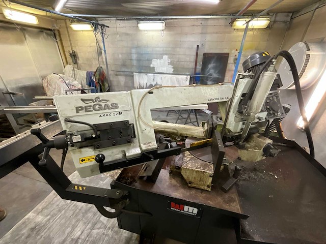 2016 pegas metalen horizontale bandzaagmachine - afbeelding 4 van  11