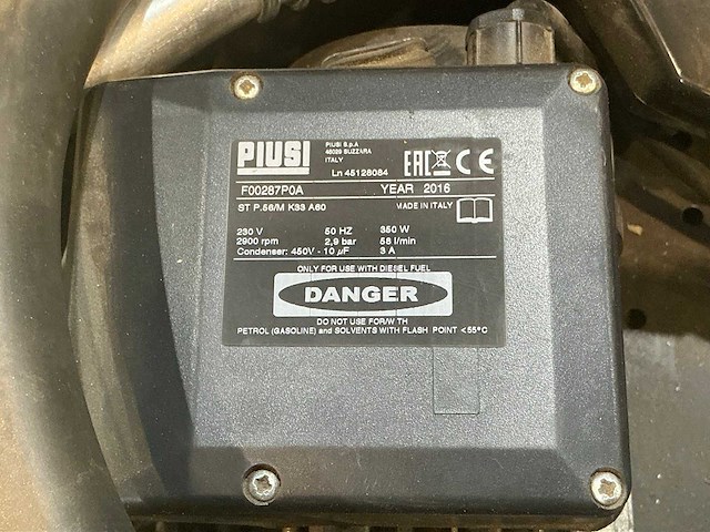 2016 piusi k33 brandstofpompset - afbeelding 2 van  2