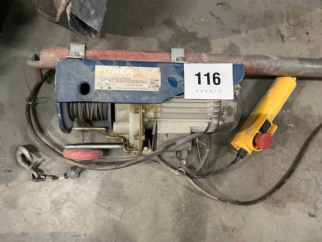 2016 powerplus pow901b kettingtakel - afbeelding 1 van  3