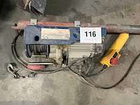 2016 powerplus pow901b kettingtakel - afbeelding 1 van  3