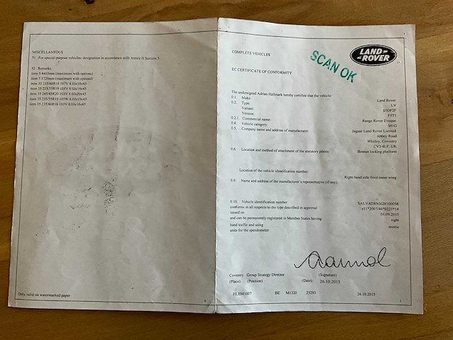 2016 range rover evoque personenauto - afbeelding 26 van  33