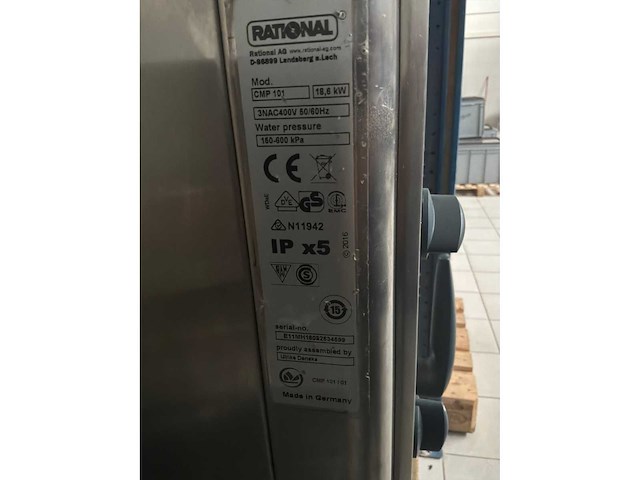 2016 rational cmp101 combisteamer - afbeelding 5 van  5