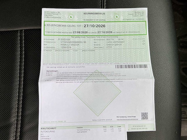 2016 renault master bedrijfswagen - afbeelding 26 van  38