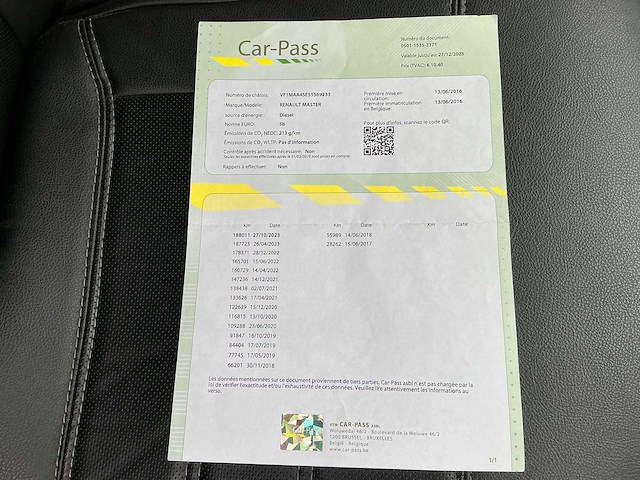 2016 renault master bedrijfswagen - afbeelding 30 van  38