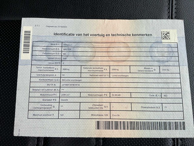 2016 renault master bedrijfswagen - afbeelding 32 van  38