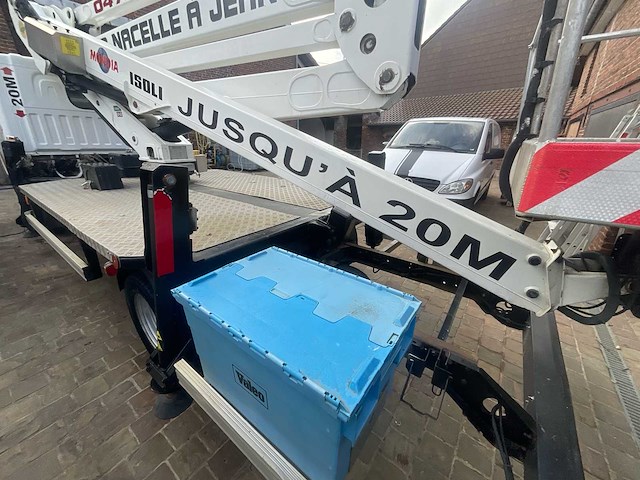 2016 renault maxity + isoli pnt205 gearticuleerde telescopische boomlift - afbeelding 15 van  25
