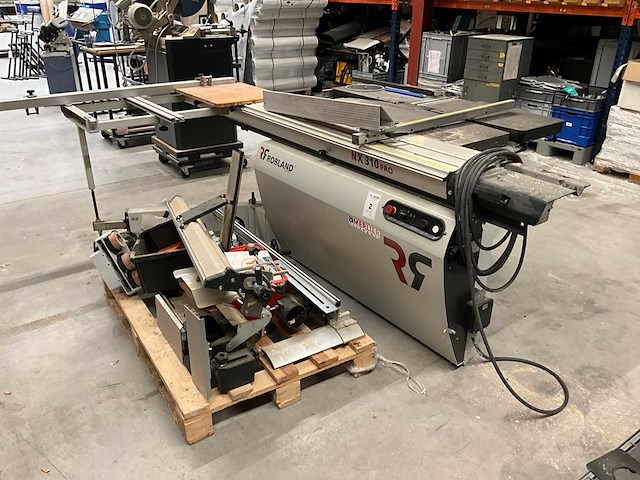 2016 robland nx310 pro gecombineerde vlakvandiktebank - afbeelding 1 van  10