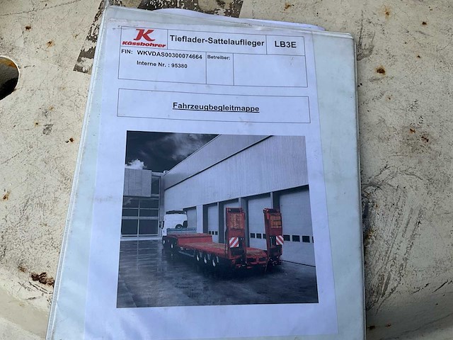 2016 royen / kaessbohrer maxiway dieplader plateau - afbeelding 25 van  35