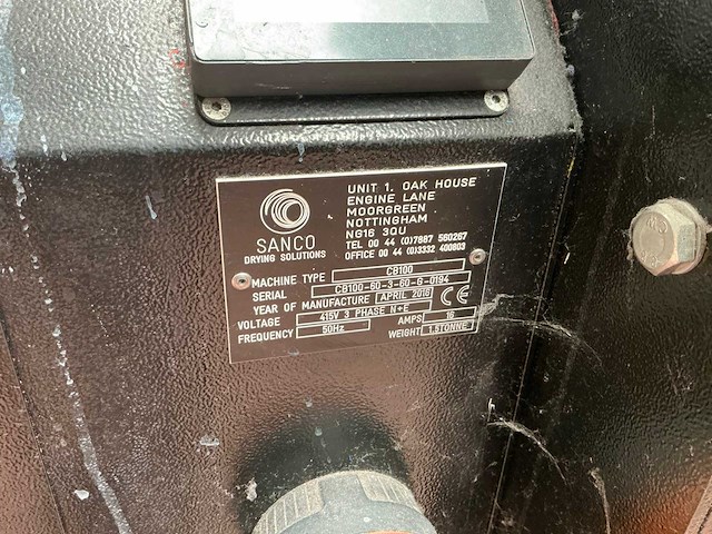 2016 sanco cb100 droogtunnel - afbeelding 6 van  6