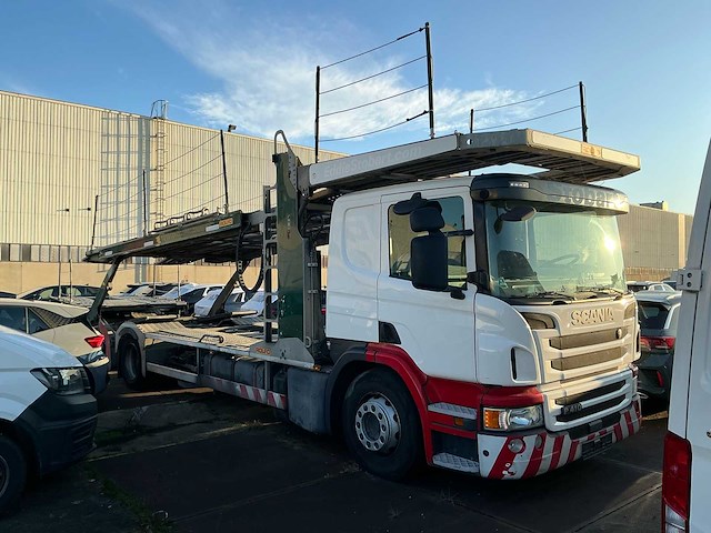 2016 scania p410 autotransporteur vrachtwagen - afbeelding 56 van  77