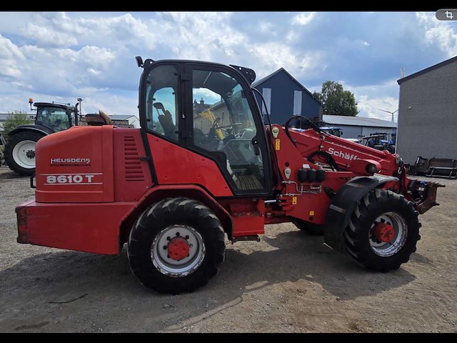 2016 schäffer 8610t telehandler - afbeelding 4 van  9