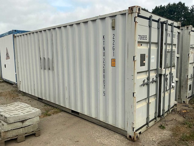 2016 shanghai baoshan smg-20dv-a zeecontainer / werfcontainer 20’ - afbeelding 1 van  13