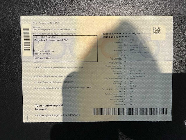 2016 skoda octavia 5e stationwagen - afbeelding 35 van  43