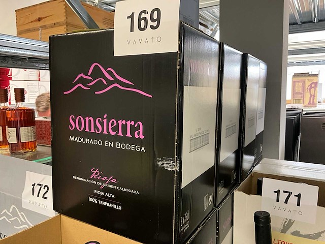 2016 sonsierra rode wijn (24x) - afbeelding 3 van  4