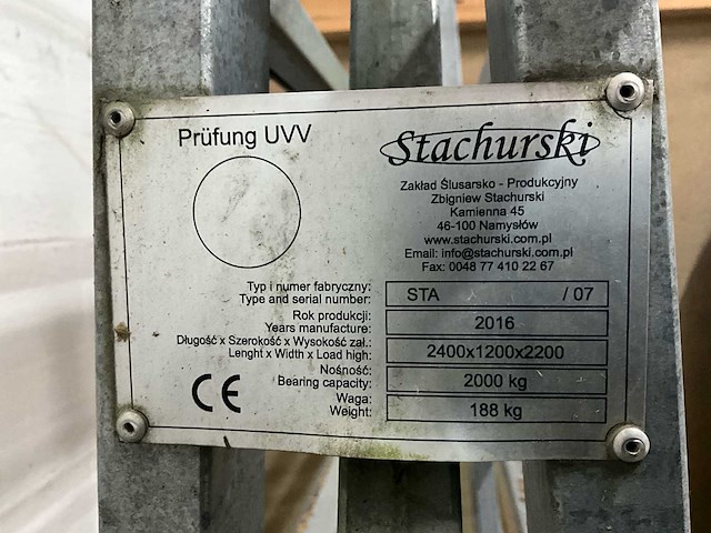 2016 stachurski sta/07 draagt ezel - afbeelding 3 van  6