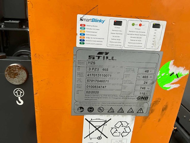 2016 still fm-x14 reach truck - afbeelding 64 van  76