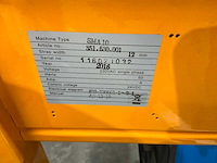2016 strapex sma10 omsnoeringsmachine - afbeelding 7 van  11