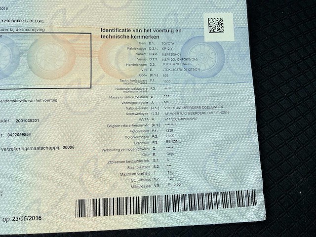 2016 toyota verso-s - afbeelding 19 van  26