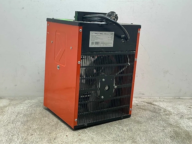 2016 trotec tds 20 elektroheater 3kw - afbeelding 4 van  6