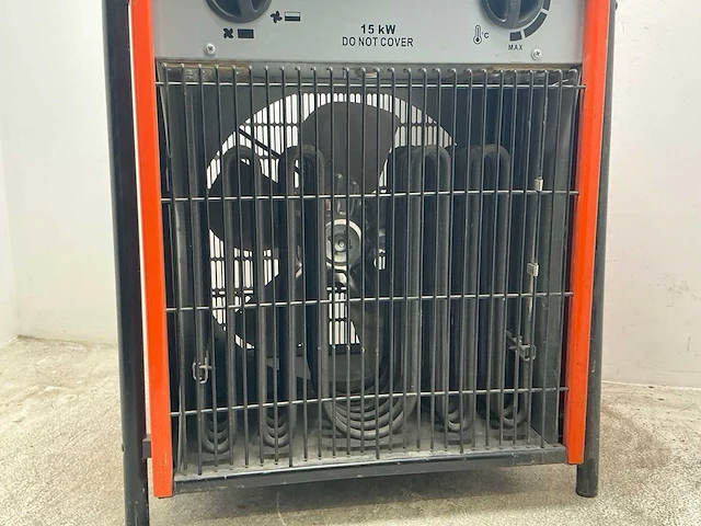 2016 trotec tds 75 elektroheater 15kw 400v - afbeelding 1 van  7