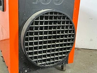 2016 trotec teh 100 elektroheater 18kw 400v - afbeelding 2 van  5